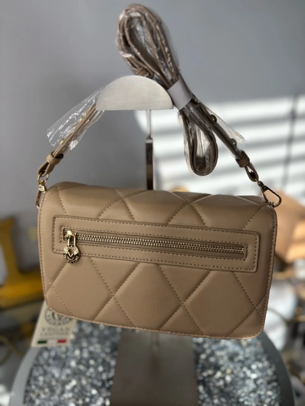 Valentino Orlandi quilted crossbody bag NWT - Picture 5 of 15